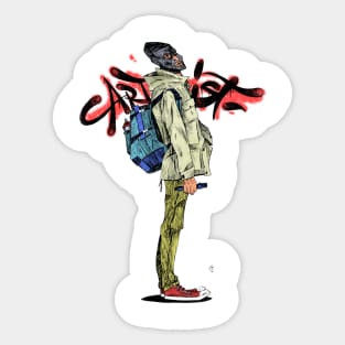 The Graffiti artist Sticker